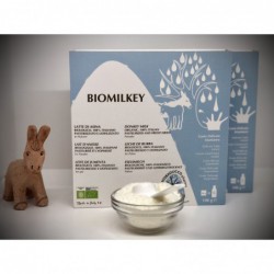 Oslí mléko pasterizované a lyofilizované bio 200g Biomilkey