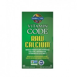 Garden of Life Vitamin code raw vápník 60 kapslí