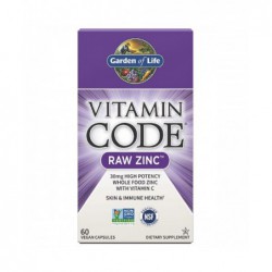 Garden of Life Vitamin code raw zinek 60 kapslí