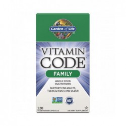 Garden of Life Vitamin code raw family multivitamin 120 kapslí