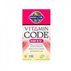 Garden of Life Vitamin B12 RAW vitamin code 30 kapslí