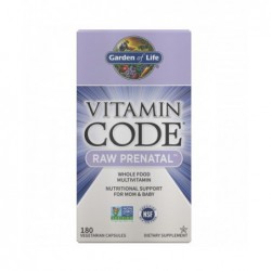 Garden of Life Vitamin code raw prenatal 180 kapslí