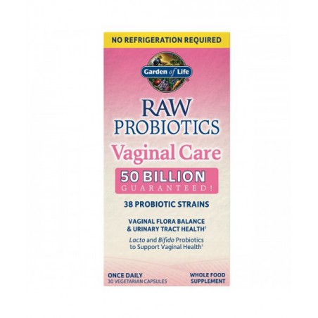 Garden of Life RAW probiotika vaginální péče 50 mld CFU 30 kapslí