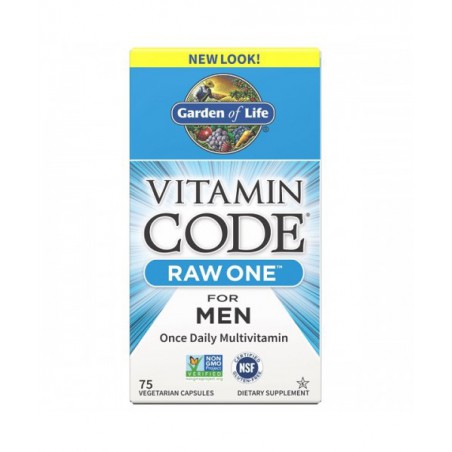 Garden of Life Vitamin code raw men - multivitamín pro muže 75 kapslí