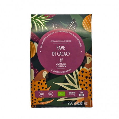 Cacao Crudo Nepražené kakaové boby Criollo 250g