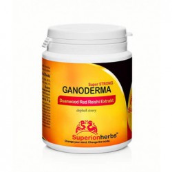Superionherbs Ganoderma duanwood red reishi extrakt 40 % polysacharidů 90 kapslí