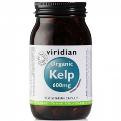 Viridian Kelp 600mg 90 kapslí Organic