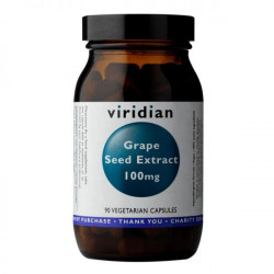 Viridian Grape seed 90 kapslí (hroznová jadérka extrakt)