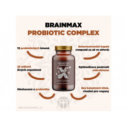 Brainmax Probiotic complex 60 enterosolventních kapslí
