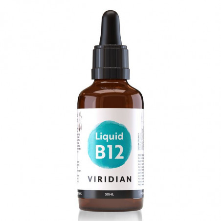 Viridian Tekutý vitamín B12 500µg 50ml