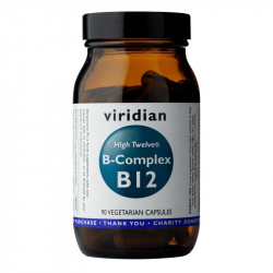 Viridian B-complex B12 high twelve® 90 kapslí