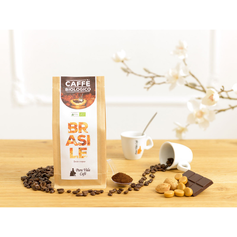 Brazílie - BIO mletá káva 100% Arabica 250 g