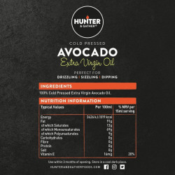 Hunter & Gather Extra panenský avokádový olej 500ml