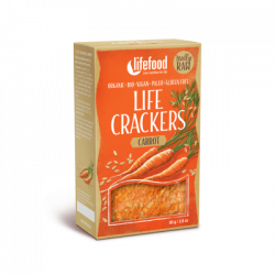 Life crackers mrkvánky BIO RAW
