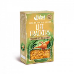 Lifefood Life crackers zelňáky s kyselým zelím RAW 90g BIO