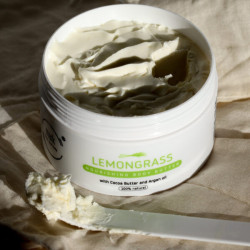 Šlehané tělové máslo lemongrass & melissa
