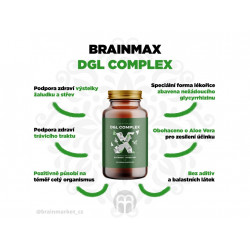 Brainmax DGL Complex (deglycyrrhizovaná lékořice) 100 kapslí