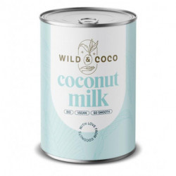 Wild & Coco Kokosové mléko BIO 400ml