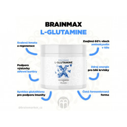 Brainmax L-Glutamin 500g