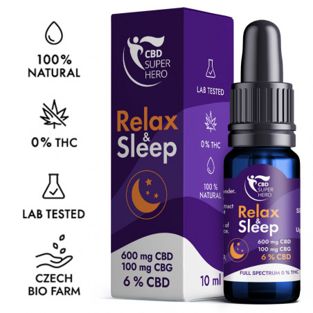 CBD olej Relax & Sleep