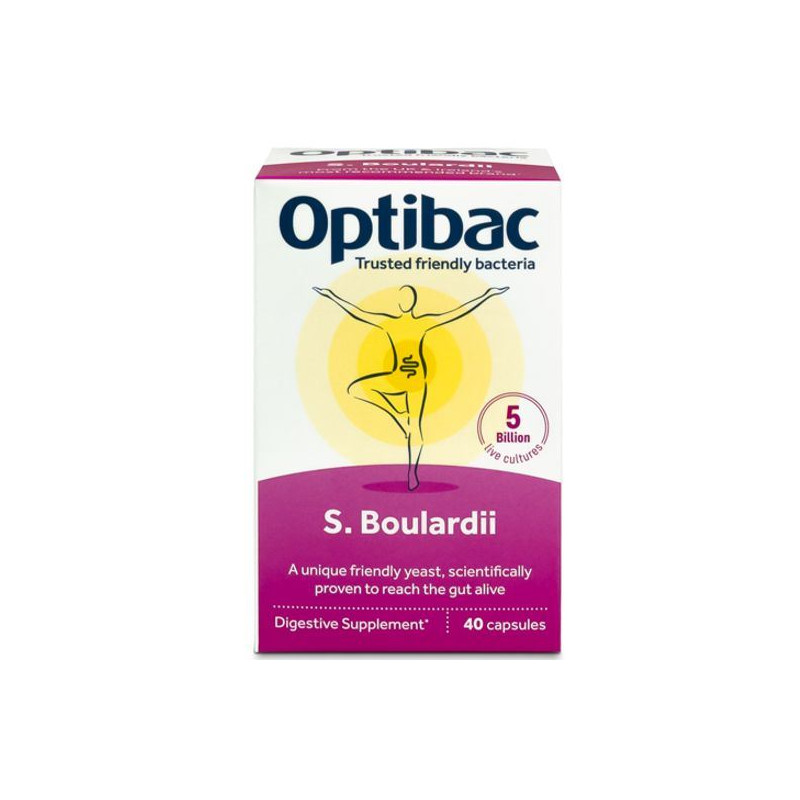 Optibac Saccharomyces Boulardii  40 kapslí