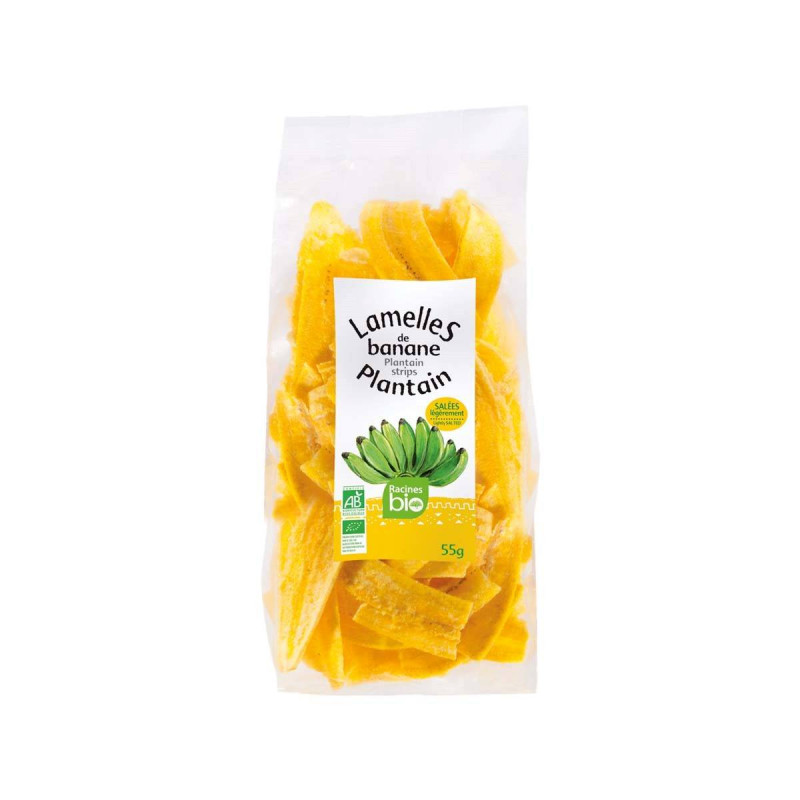 BIO Plantejnové chipsy slané 55 g