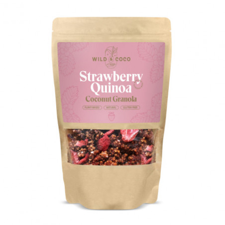 Strawberry Quinoa Coconut Granola 220 g