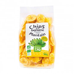 BIO plantejnové chipsy slané 100 g