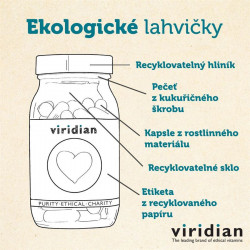 Viridian Milk Thistle - ostropestřec mariánský 90 kapslí