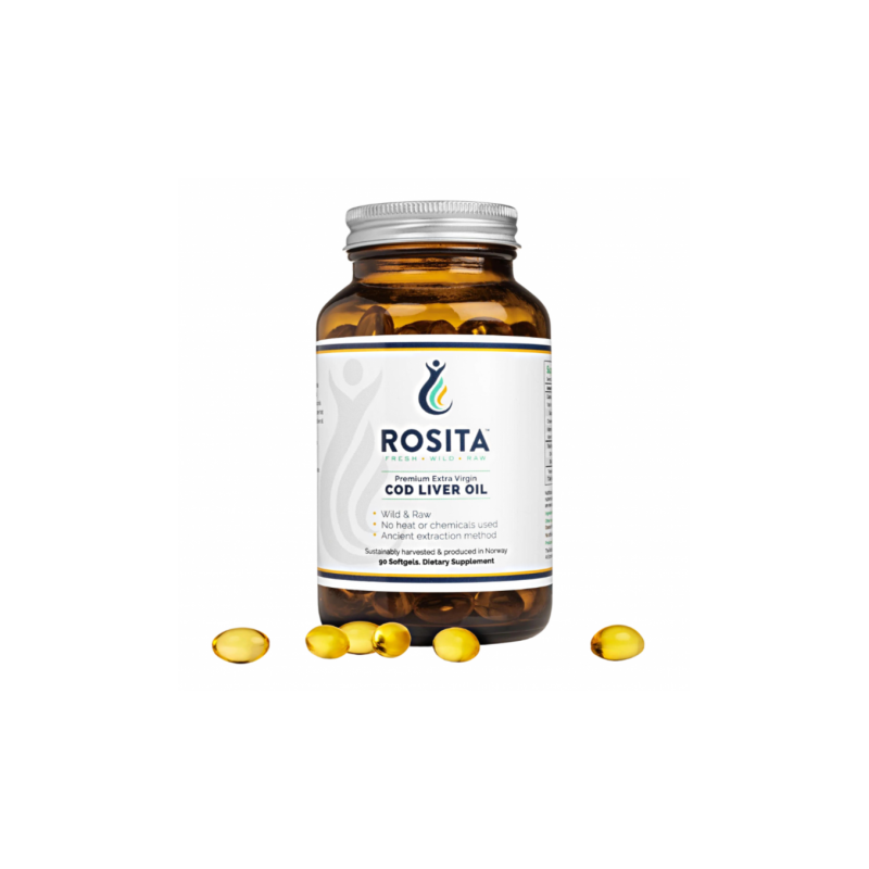 Rosita Extra panenský olej z tresčích jater  90 kapslí