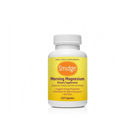 Smidge® MORNING Magnesium - hořčíkový komplex 120 kapslí