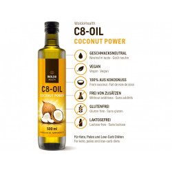Kokosový olej C8 500 ml