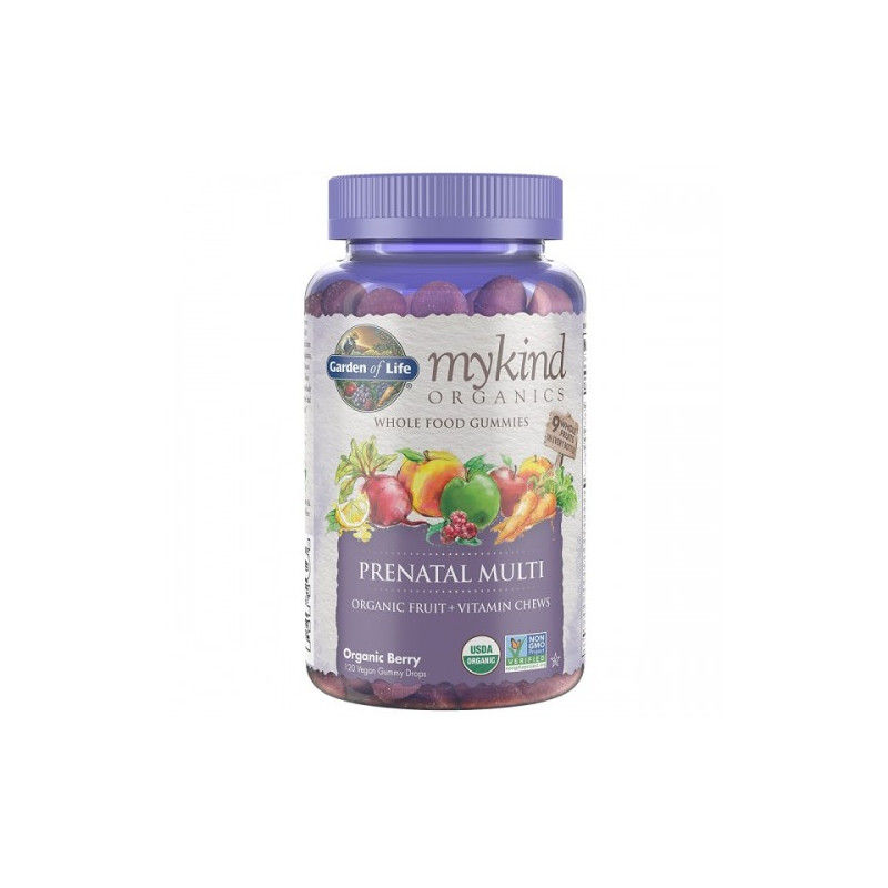 Mykind Organics Multi Gummies  PRENATAL z organického ovoce 120 kapslí