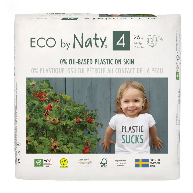 Plenky Eco by Naty Maxi 7-18 kg (26 ks)