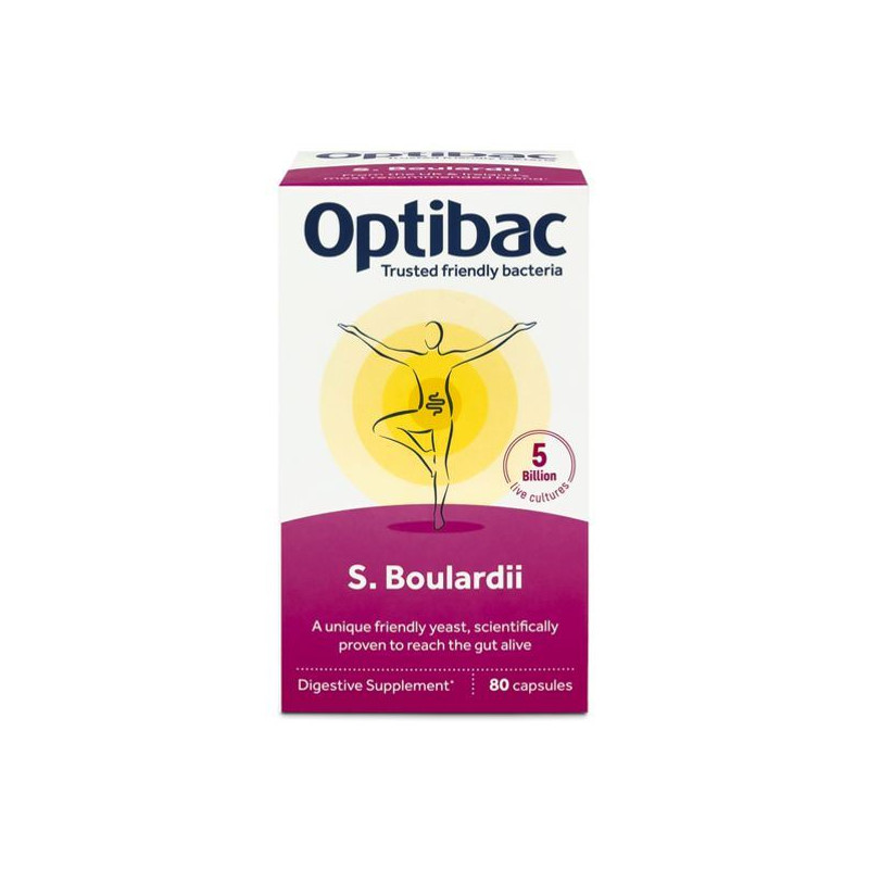 Optibac Saccharomyces Boulardii  80 kapslí