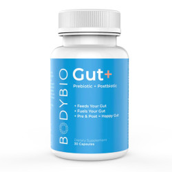 BodyBio Prebiotický a postbiotický butyrát Gut+  30 kapslí