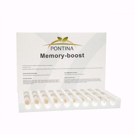 Pontina Memory -boost peptidový ultrafiltrát, doplněk stravy