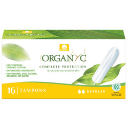 Organyc BIO menstruační tampony REGULAR (16 ks)