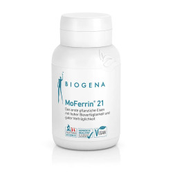 Biogena Rostlinné železo MoFerrin® 21mg 60 kapslí