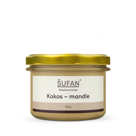 Šufan Kokosovo-mandlové máslo 190g