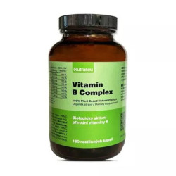 Vitamín B Complex 100% Plant Based 180 kapslí