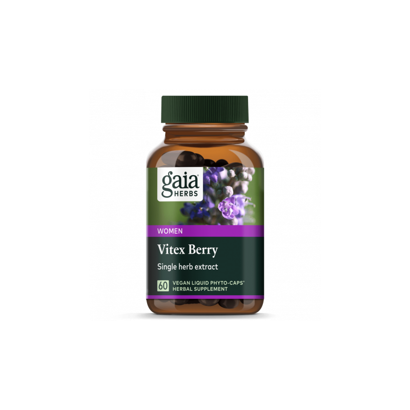 GaiaHerbs Vitex Berry - Vitex agnus-castus 60 kapslí