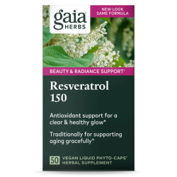 GaiaHerbs Resveratrol 150 kapslí