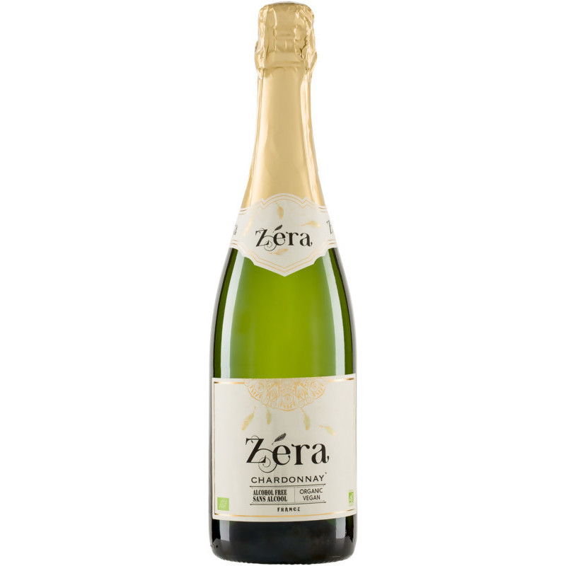 Zera Chardonnay šumivé bez alkoholu Pierre Chavin BIO