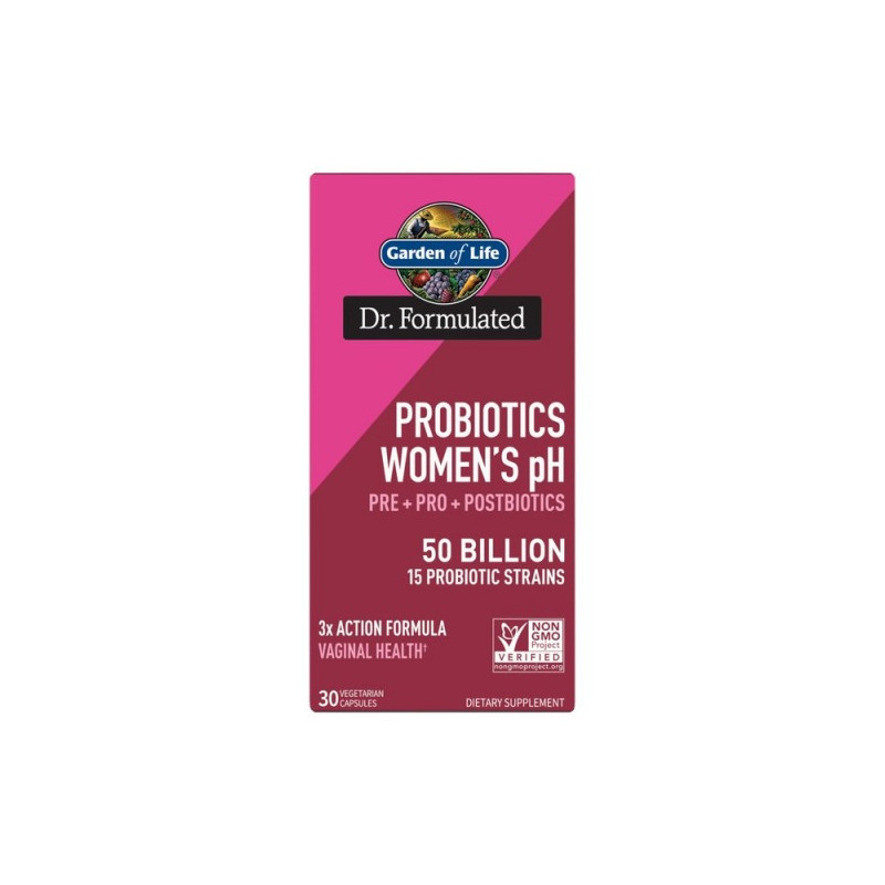 Dr. Formulated Probiotics Womens pH 50 mld 30 kapslí