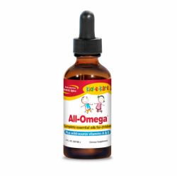 NAHS Rybí olej pro děti z aljašského lososa sockeye-all omega- 60ml