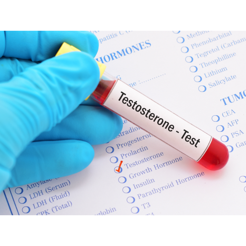 Hormonální test hormonu Testosteron ze slin