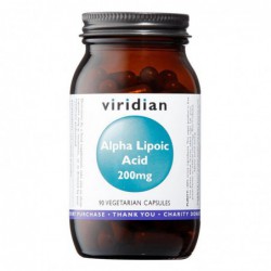 Viridian Alfa Lipoic Acid 200mg 90 kapslí