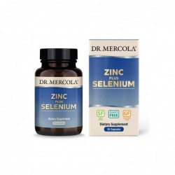 Dr.Mercola Zinek 15 mg plus selen 200 mcg 30 kapslí