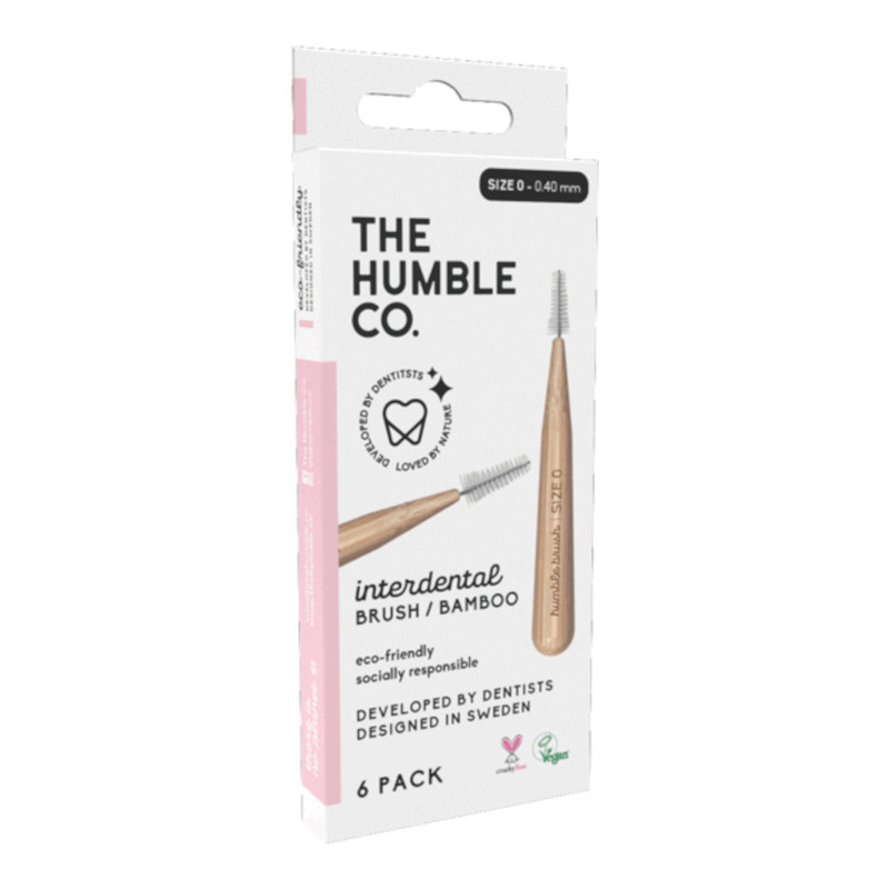 The Humble Bambusové mezizubní kartáčky 0,4 mm 6ks ECO